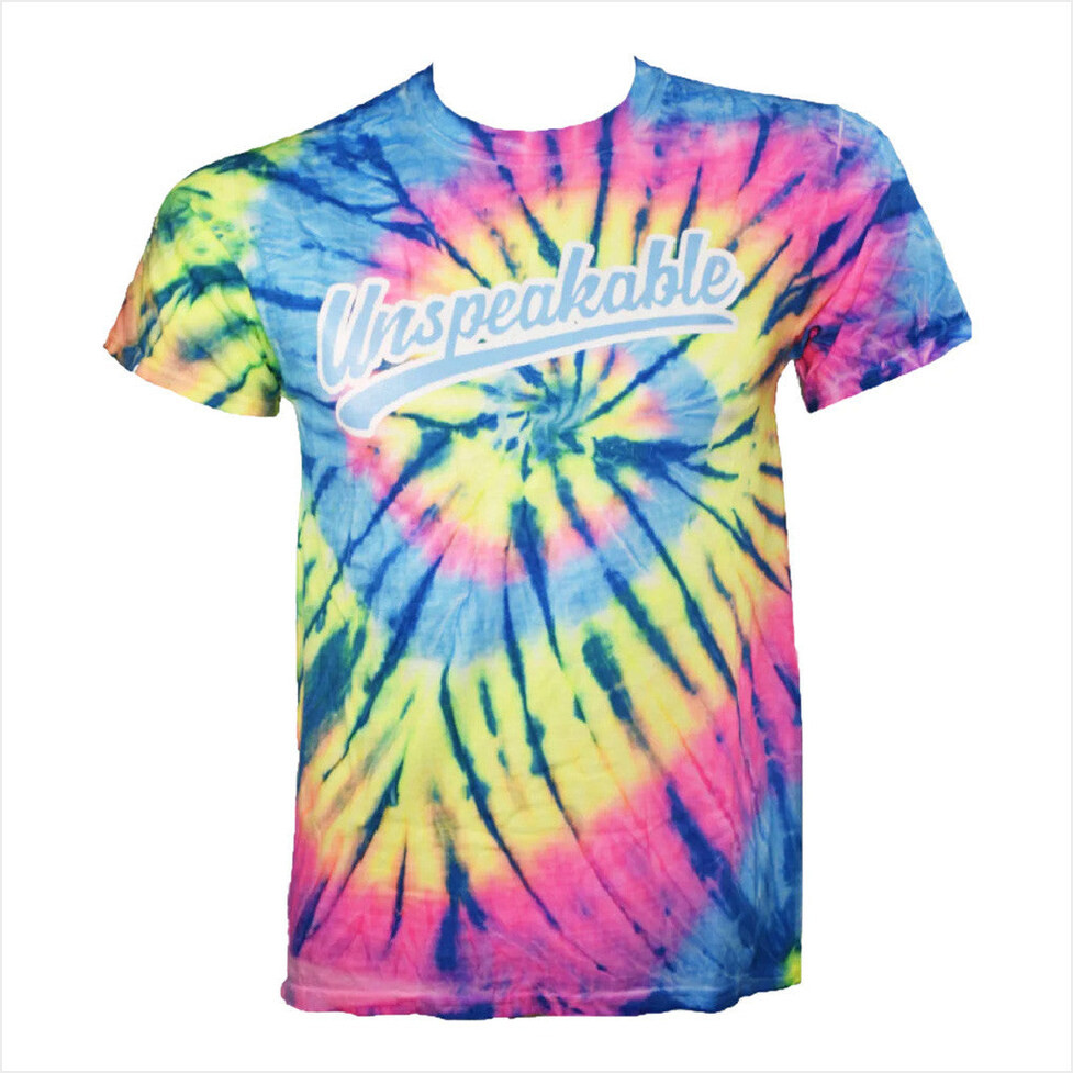 Unspeakable Merch Tie Dye T-Shirt Gifts For Boyfriend Birthday Gifts For Fans-1