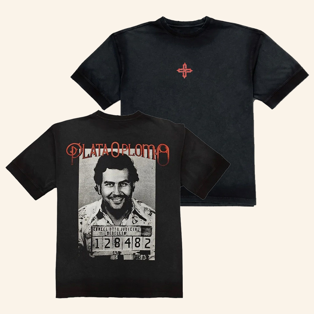 Urbantheka Merch Plata O Plomo T-Shirt Gifts For Husband-1