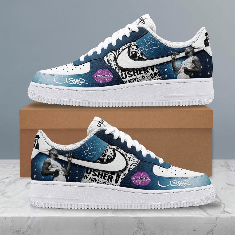 Usher Good Kisser Nike Air Force 1 Father's Day Presents For Husband-1