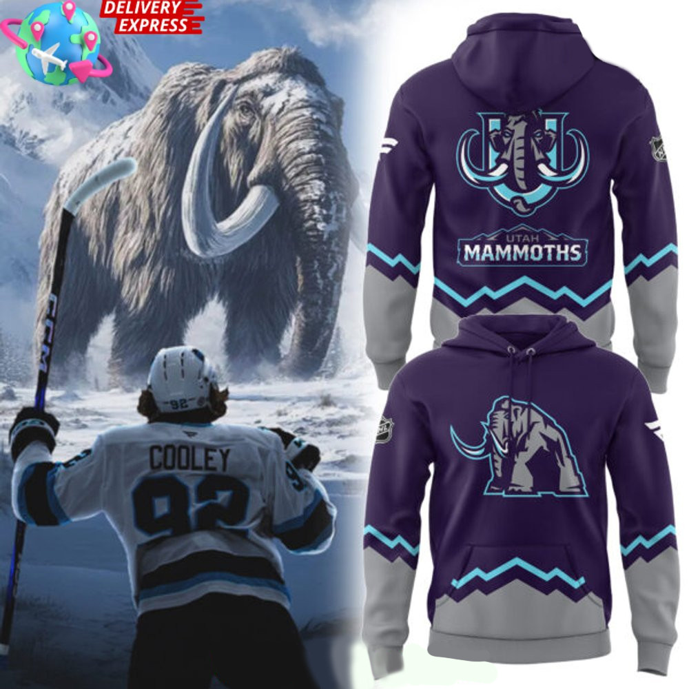 Utah Hockey Club x Mammoths Limited Hoodie Good Fathers Day Gifts-1