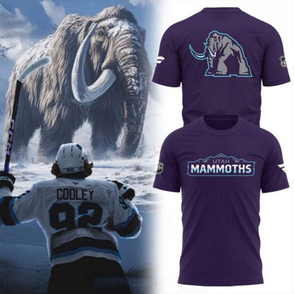 Utah Hockey Club x Mammoths Limited T-Shirt Father's Day Gifts For Husband-1
