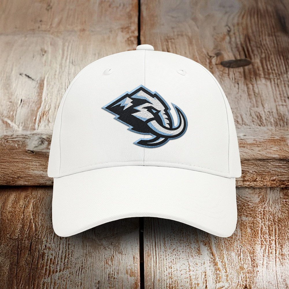 Utah Mammoth Merch Utah Mammoth Embroidered Hat Presents For Hockey Fans-1