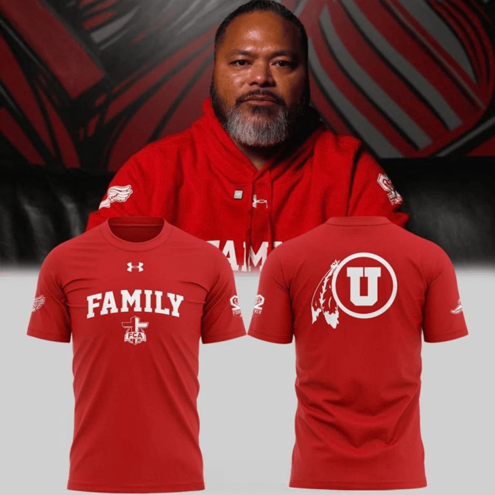 Utah Utes FAMILY Brotherhood 2025 Special T-Shirt Utah Utes Merch Gifts For Father's Day Ideas-1