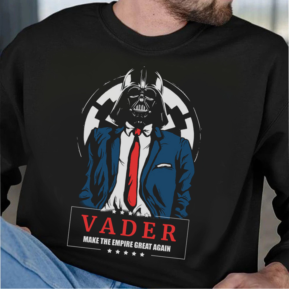 Vader Trump Sweatshirt rump 2025 Merch Dad Gifts For Father's Day 2025-1