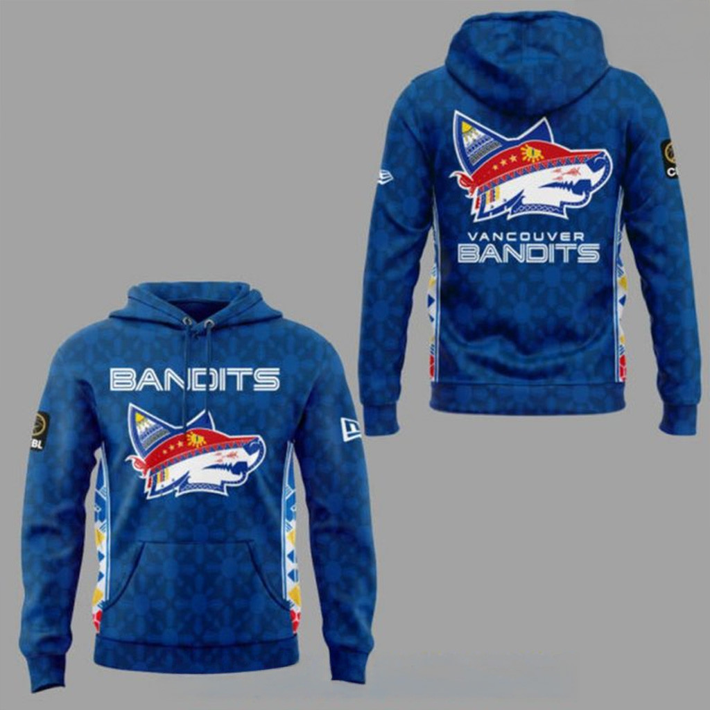 Vancouver Bandits x Filipino Celebration Night 2025 Special Hoodie Vancouver Bandits Merch-1