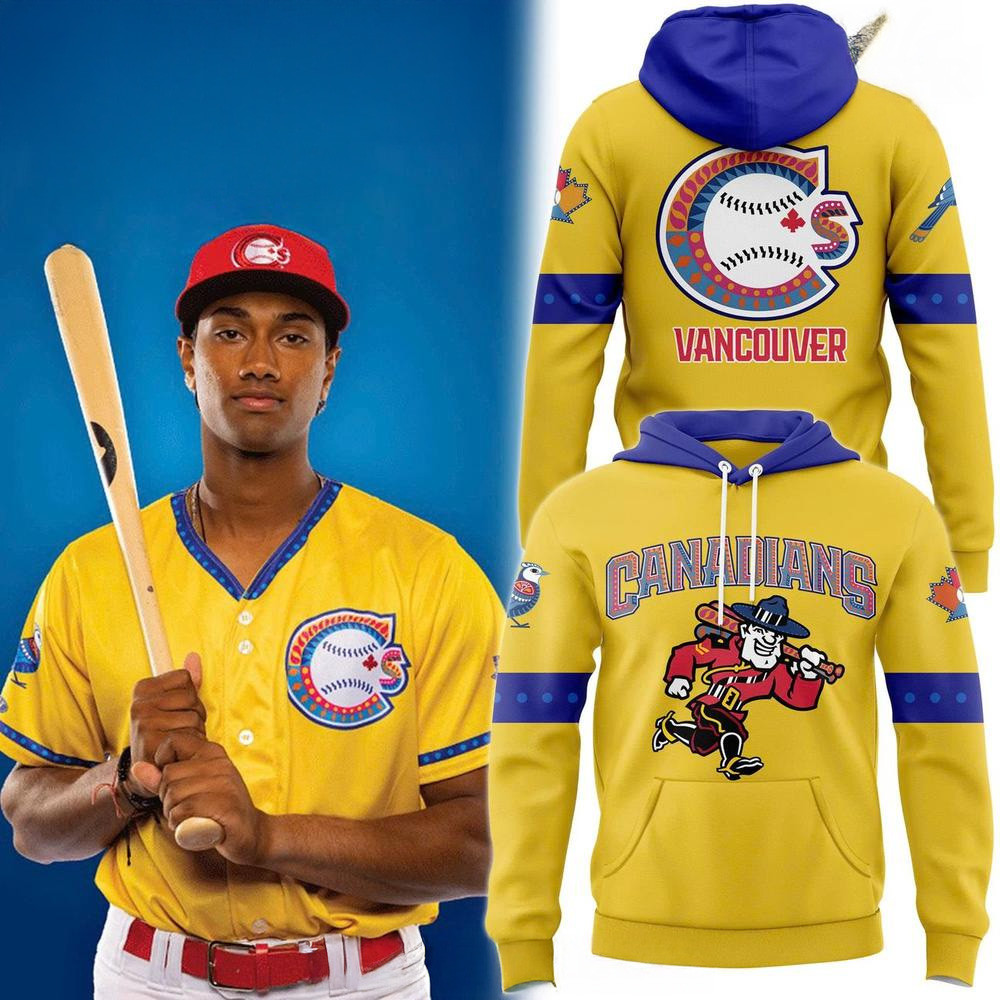 Vancouver Canadians South Asian Heritage Night 2025 Hoodie Gifts For Baseball Fan-1