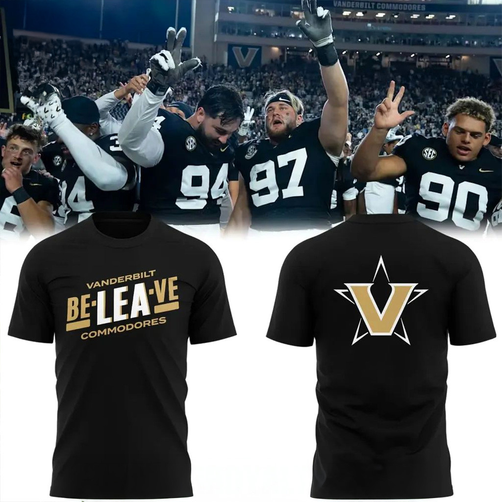 Vanderbilt Football Be LEA Ve T-Shirt Vanderbilt Commodores Merch Christmas Gifts For Him-1