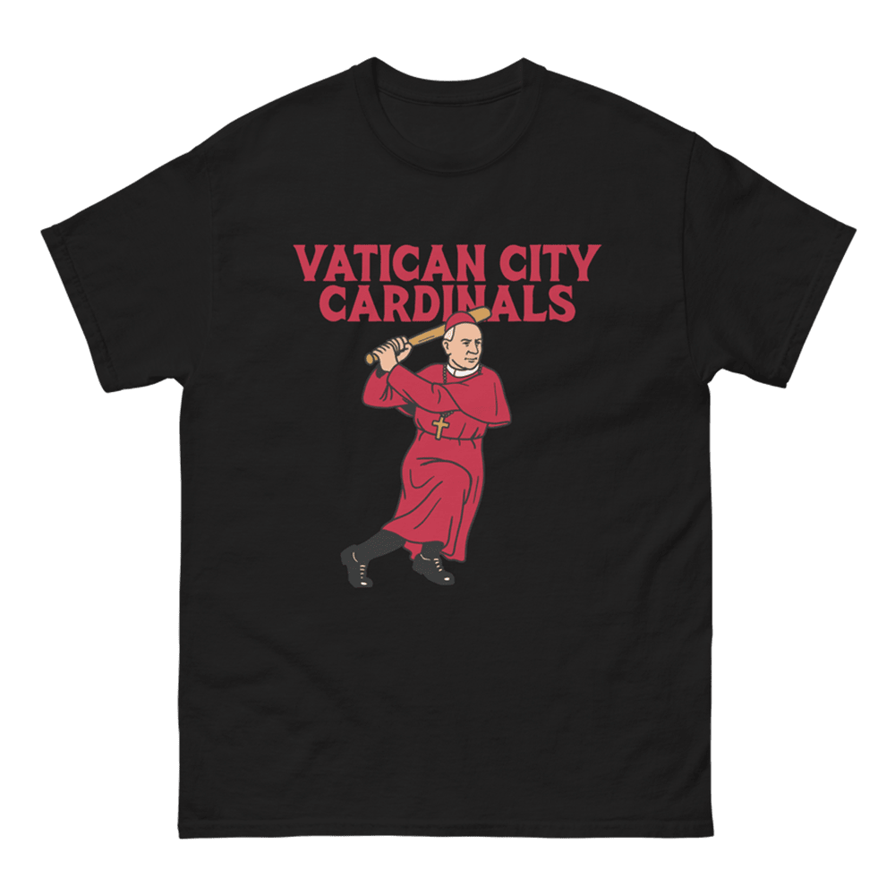 Vatican City Cardinals Shirt St Louis Cardinals T-Shirt Father's Day Presents For Dad To Be-1 Vatican City Cardinals Shirt St Louis Cardinals T-Shirt Father's Day Presents For Dad To Be-1