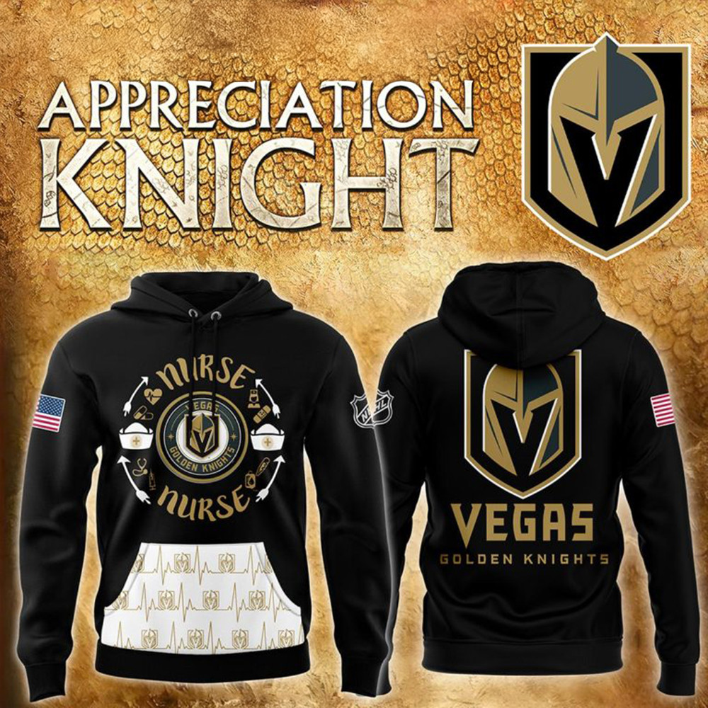 Vegas Golden Knights For 2024 Healthcare Appreciation Hoodie Best Gifts For Hockey Lovers-1