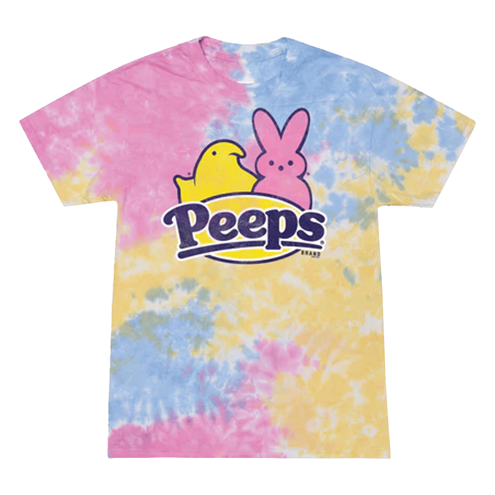 Village General Merch Peeps Tie Dye T-Shirt Cute Gifts For Girlfriend-1
