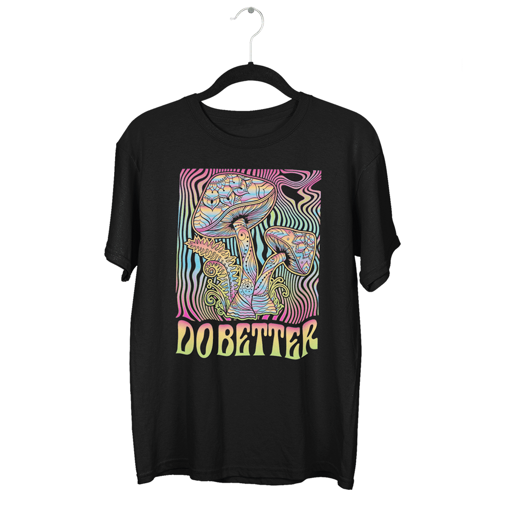 Viral Podcast Merch Do Better Trippy T-Shirt Cool Mothers Day Gifts-1