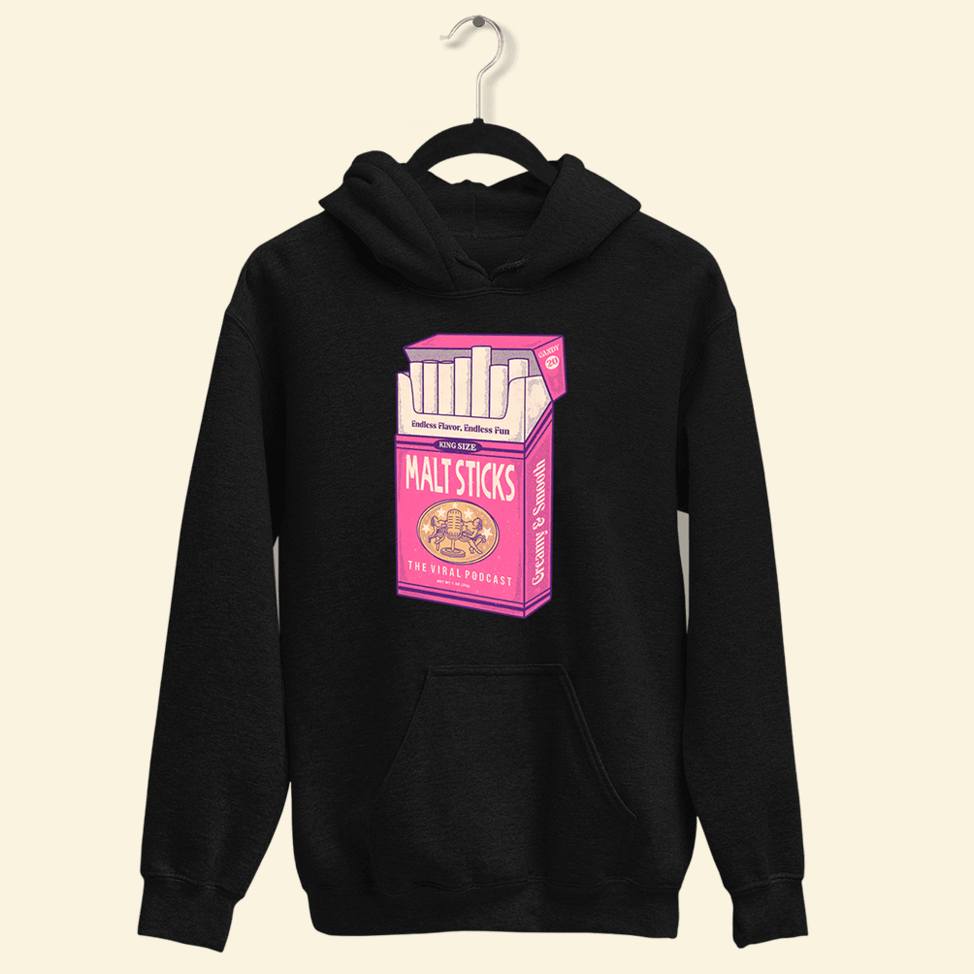 Viral Podcast Merch Malt Sticks Hoodie Cute Mothers Day Gifts Birthday Gift for Husband-1