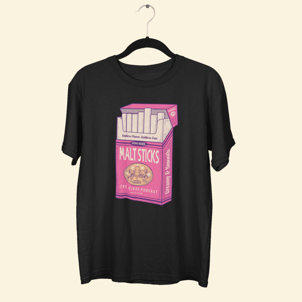 Viral Podcast Merch Malt Sticks T-Shirt Cute Mothers Day Gifts Birthday Gift for Husband-1