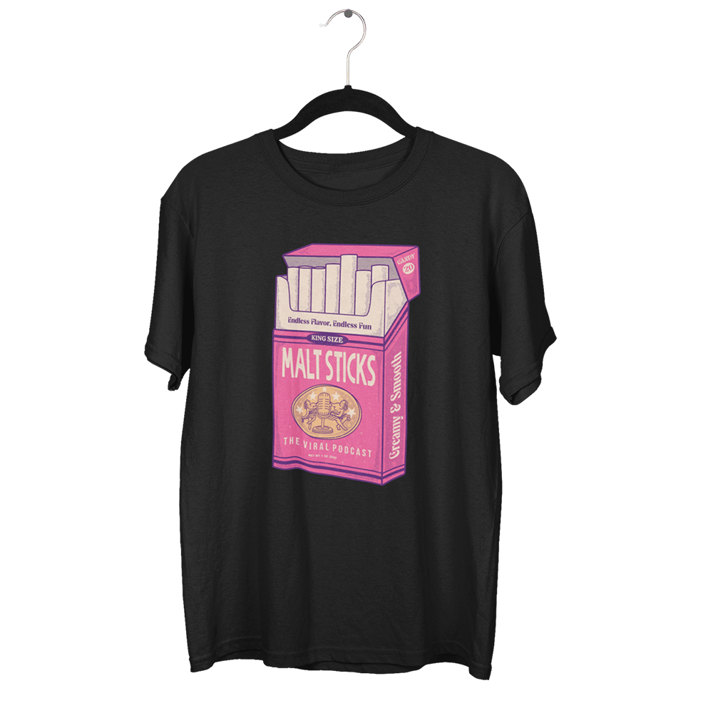 Viral Podcast Merch Malt Sticks T-Shirt Cute Mothers Day Gifts-1