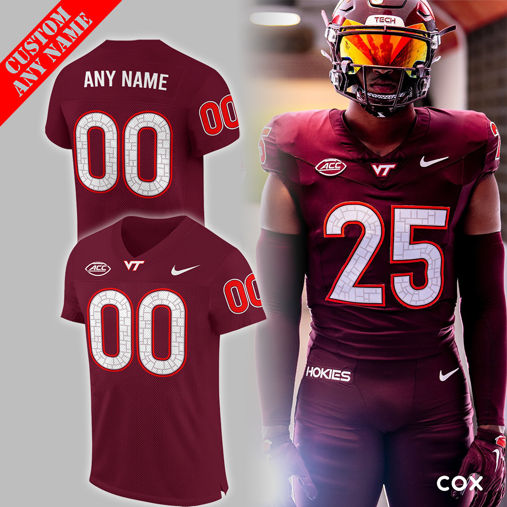 Virginia Tech Hokies Football Ncaa 2025 Custom Gift For Hokies Fans-1