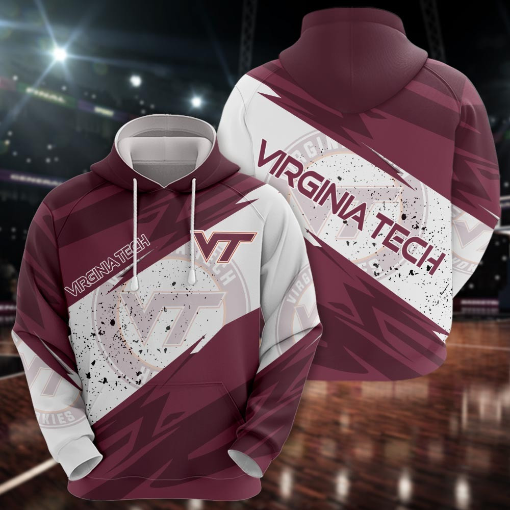 Virginia Tech Hokies Football Ncaa 2025 Hoodie Classic Football Fan Gift-1