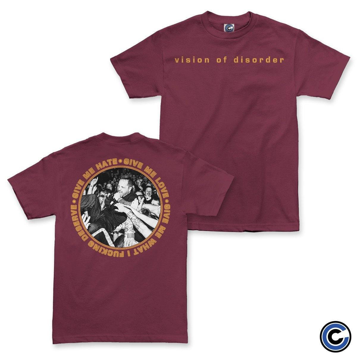 Vision Of Disorder Merch Live Circle Shirt Vision Of Disorder Shirt-1