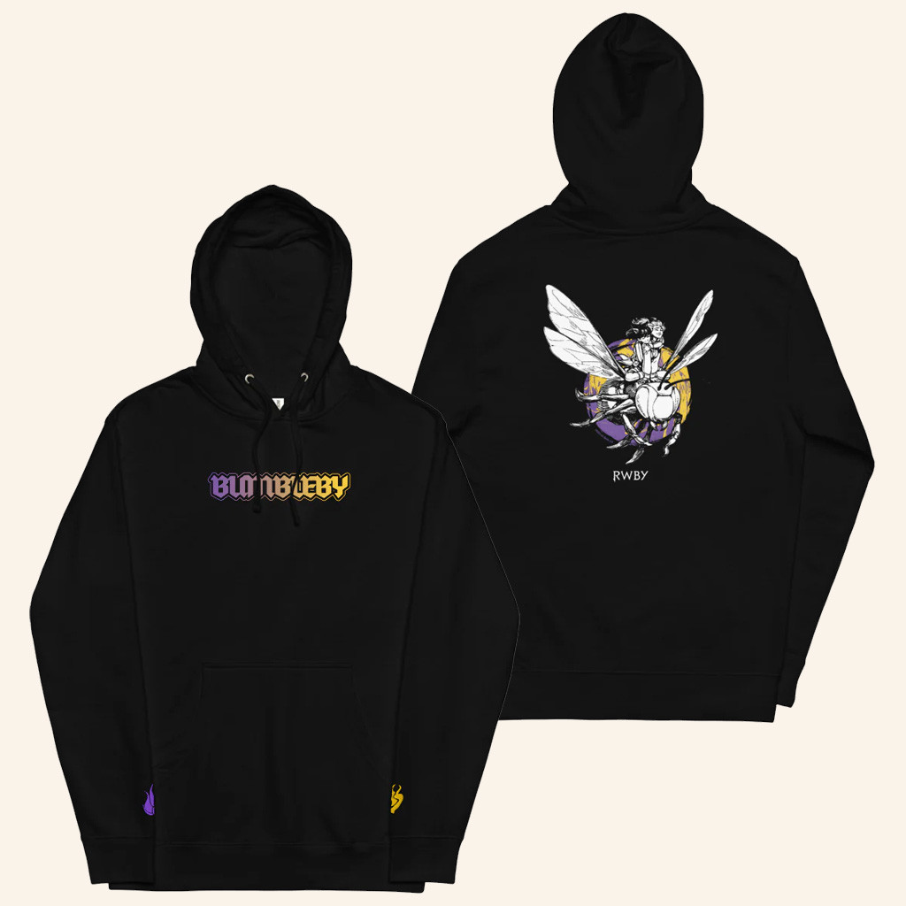 Viz Shop Rwby Bumbleby Hoodie Present For Friends-1