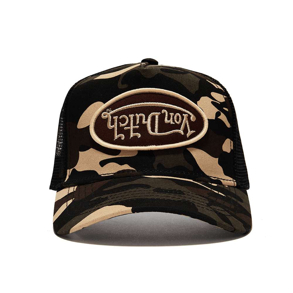 Von Dutch Hat Von Dutch Merch Camo Trucker Hat Awesome Father's Day Gifts-1