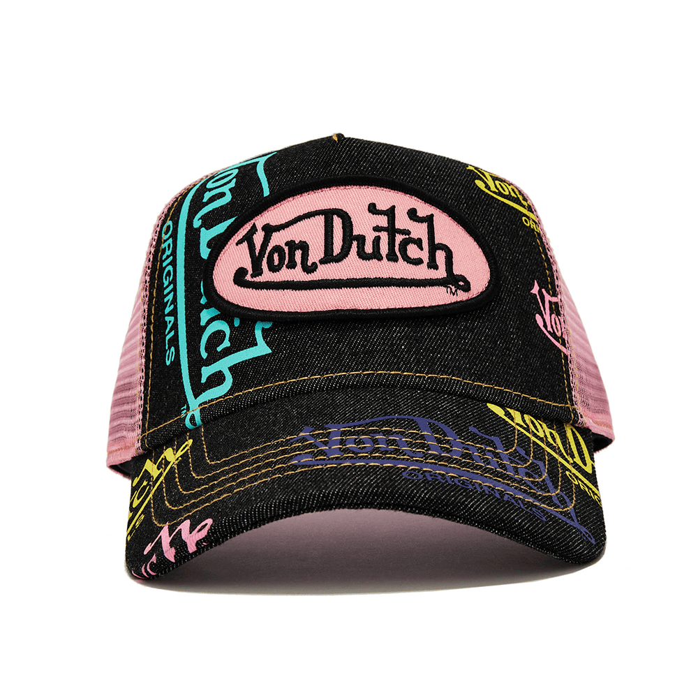 Von Dutch Hat Von Dutch Merch Trucker Hat Stepdad Gifts For Father's Day-1
