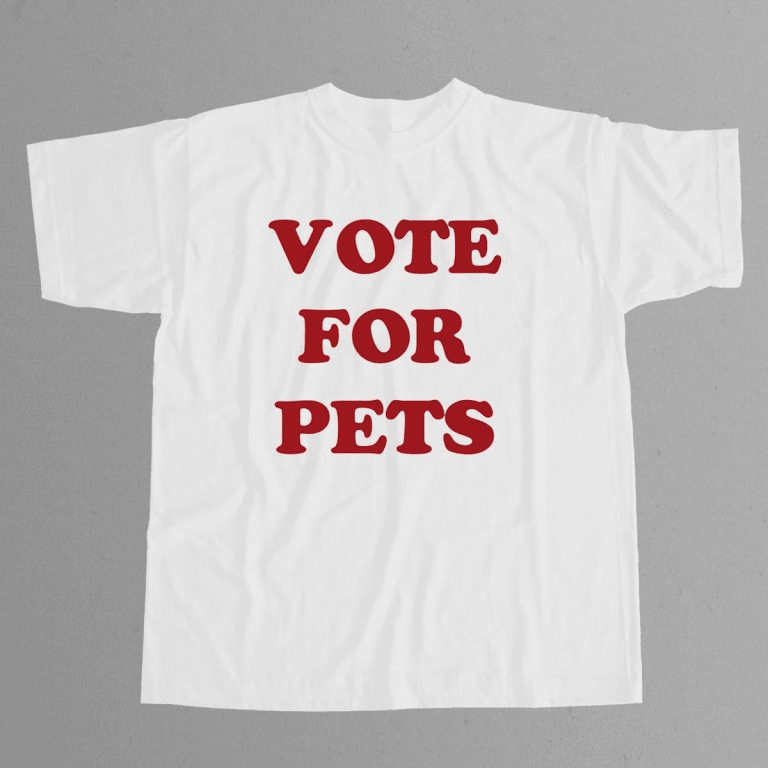 Vote For Pets Shirt Gifts For Pet Lovers-1