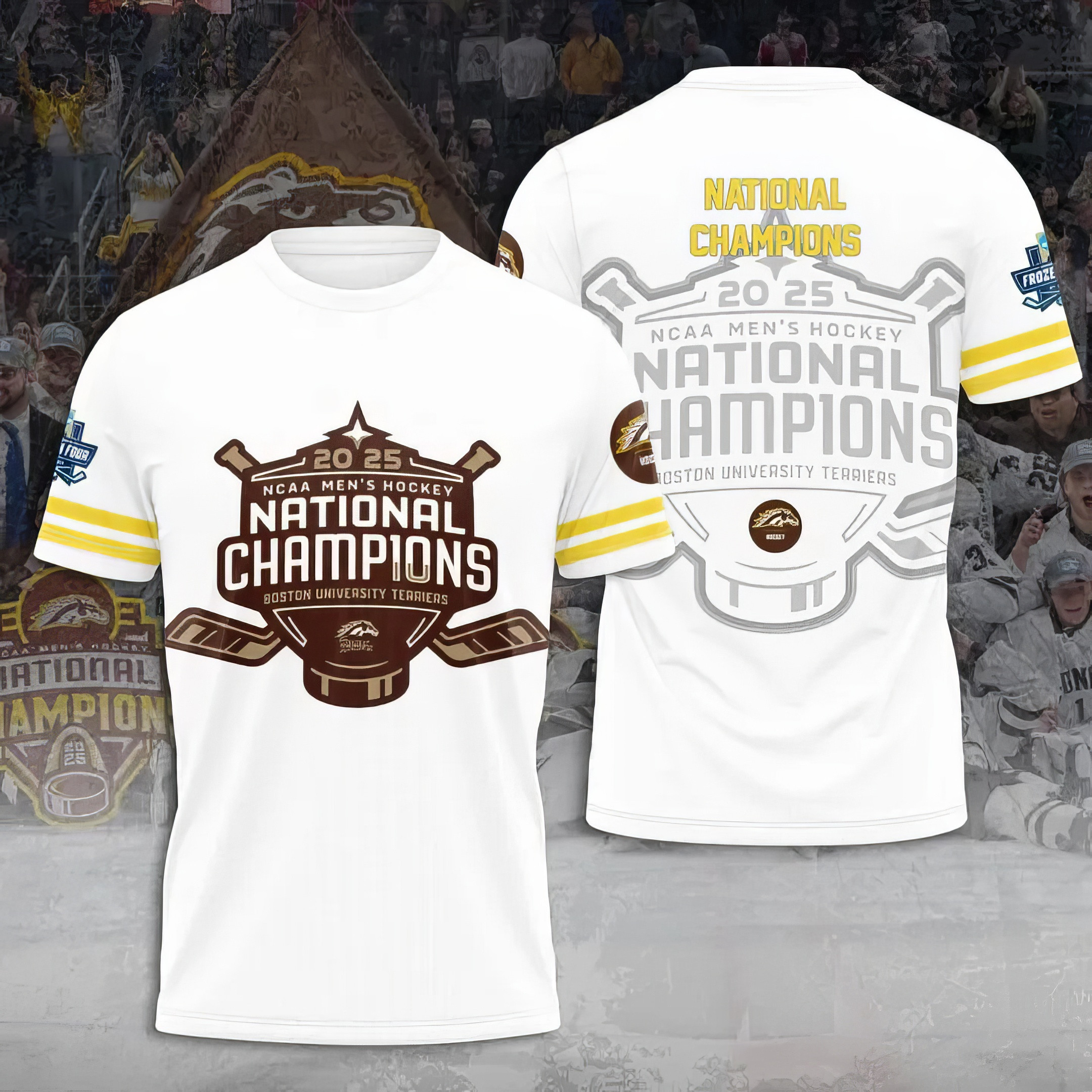 WMU Hockey 2025 National Champion Shirt Unique Gifts For Hockey Lovers-1