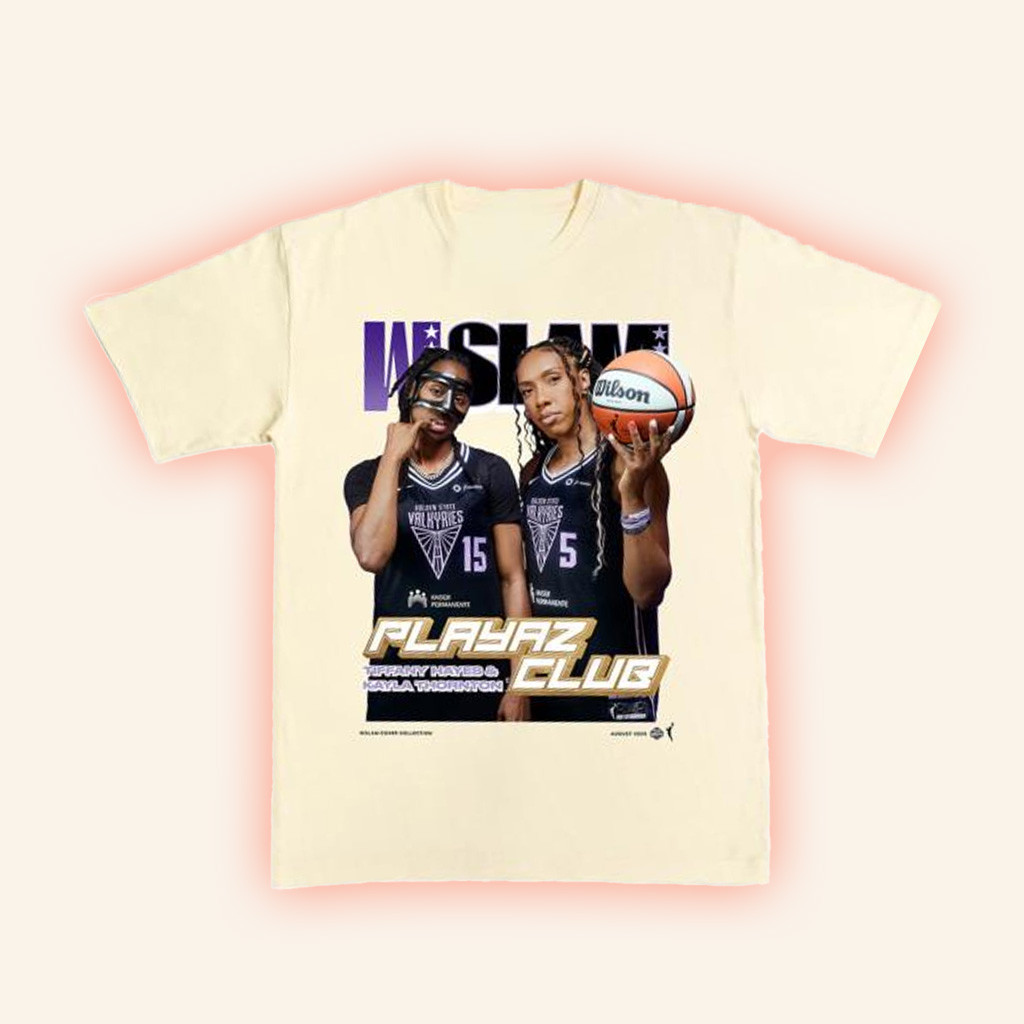 WSLAM Merch Playar Club Tiffany Hayes and Kayla Thornton T-Shirt Gifts For Fans-1
