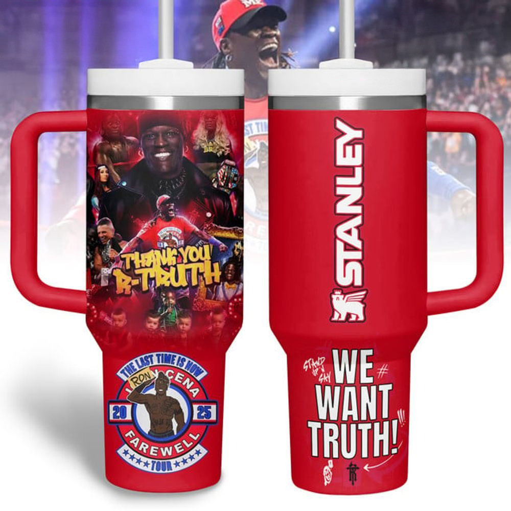 WWE R Truth Ron Cena Farewell John Cena Special 2025 Stanley Tumbler Gifts For Fans-1