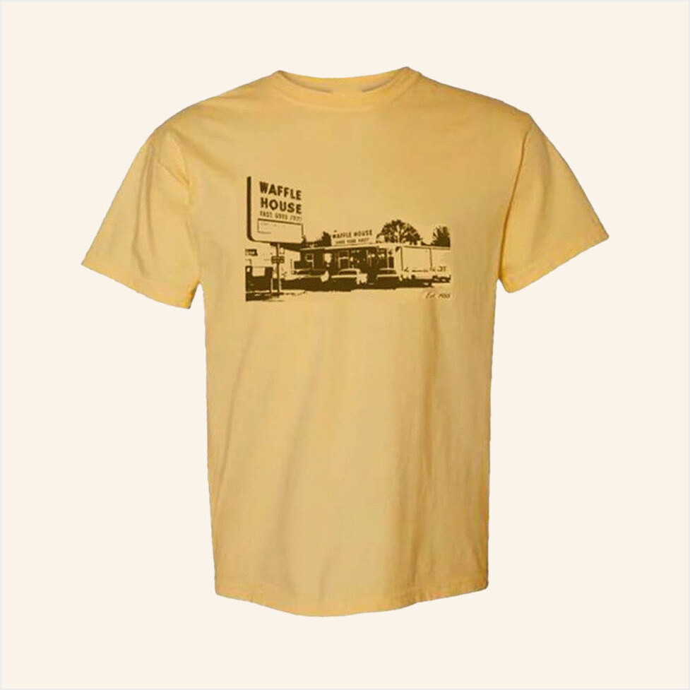 Waffle House Merch Waffle House Under The Yellow Sign Shirt Gifts For Her Gifts For Fans-1