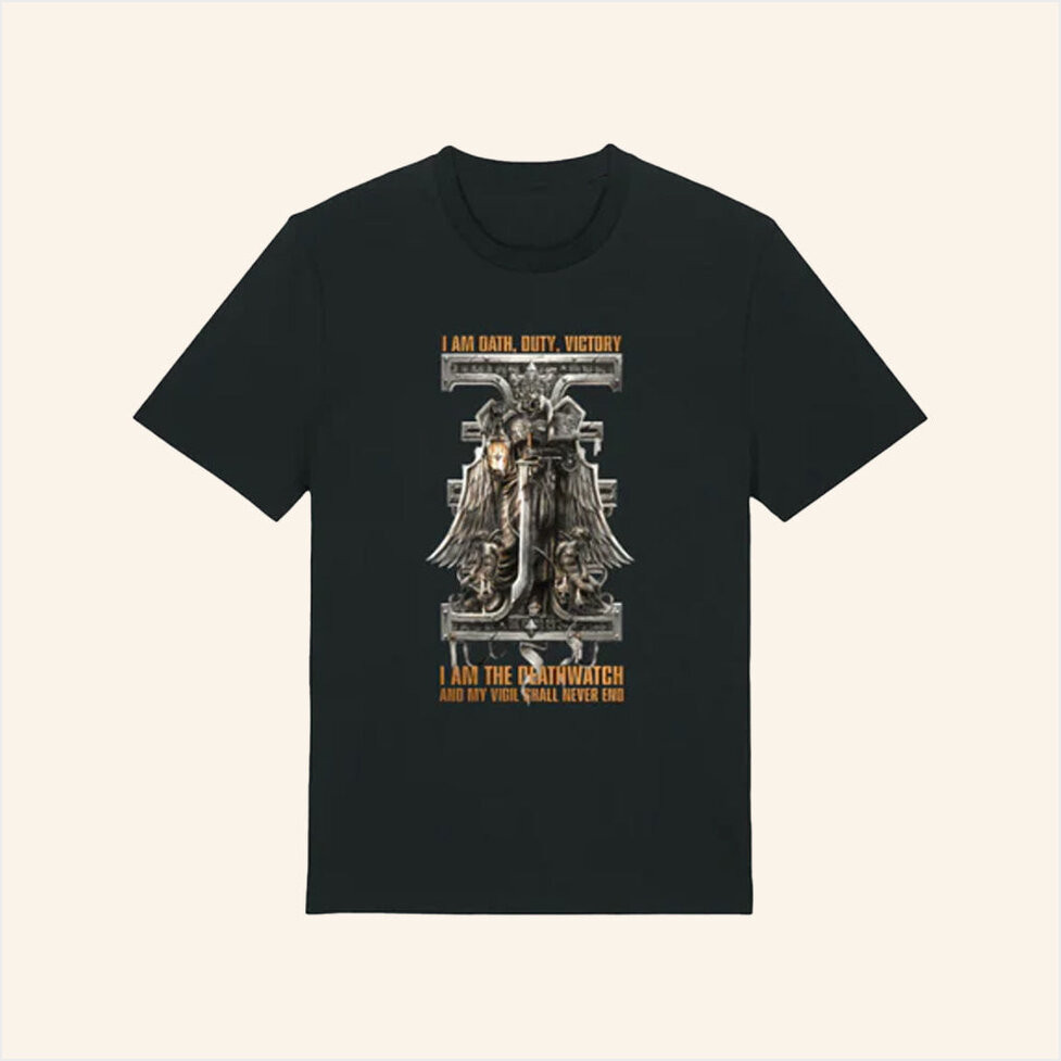 Warhammer Merch Premium Deathwatch I Am The Deathwatch T-Shirt Him Gifts Gifts For Friends-1 Warhammer Merch Premium Deathwatch I Am The Deathwatch T-Shirt Him Gifts Gifts For Friends-1
