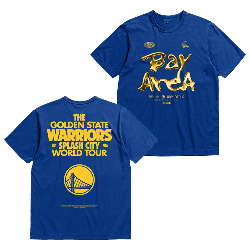 Warriors World Tour T-Shirt Bay Area Golden State Warriors Merch Fans Gifts-1