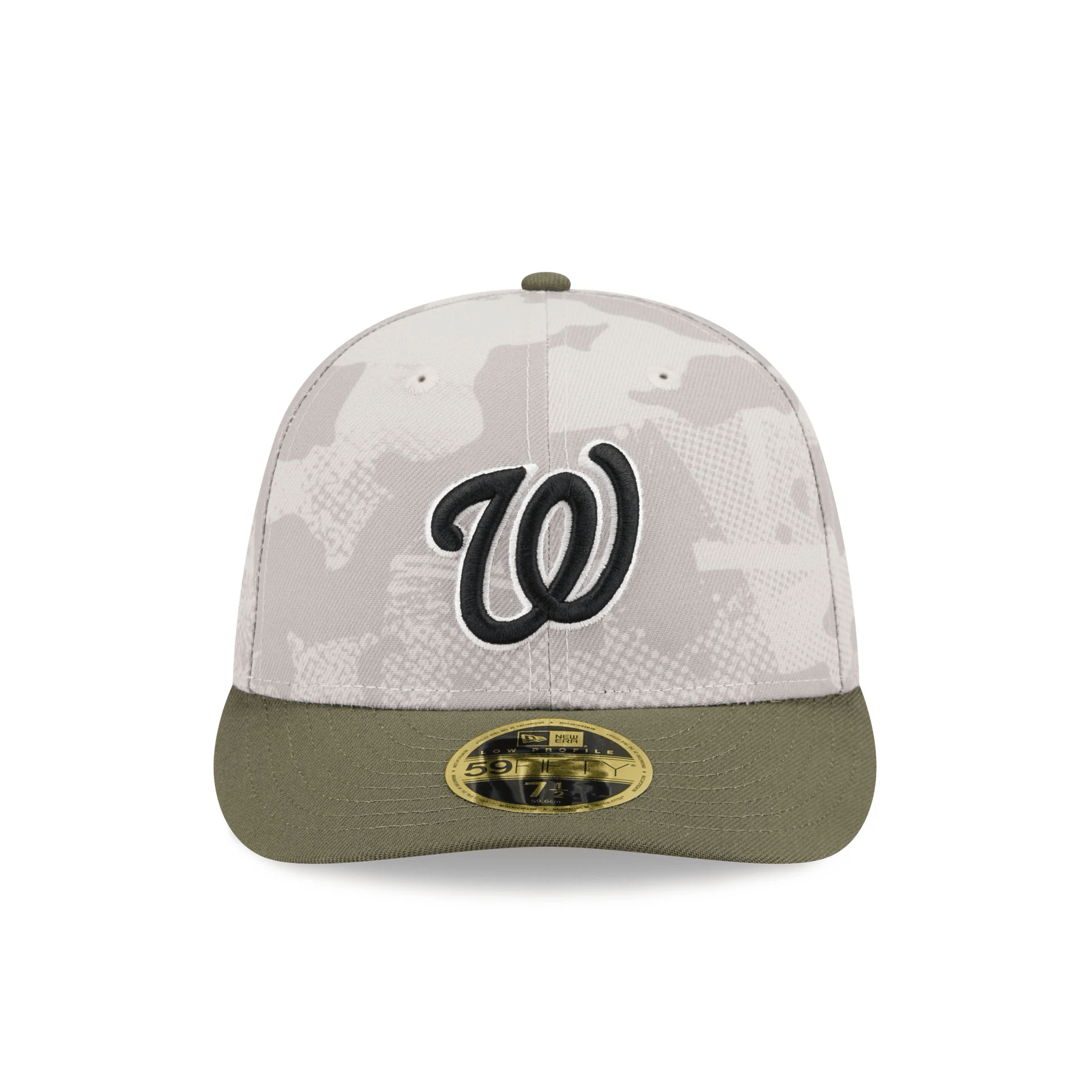 Washington Nationals Camo Hat MLB Armed Forces Day 2025 Hat Merch Great Father's Day Gifts-1