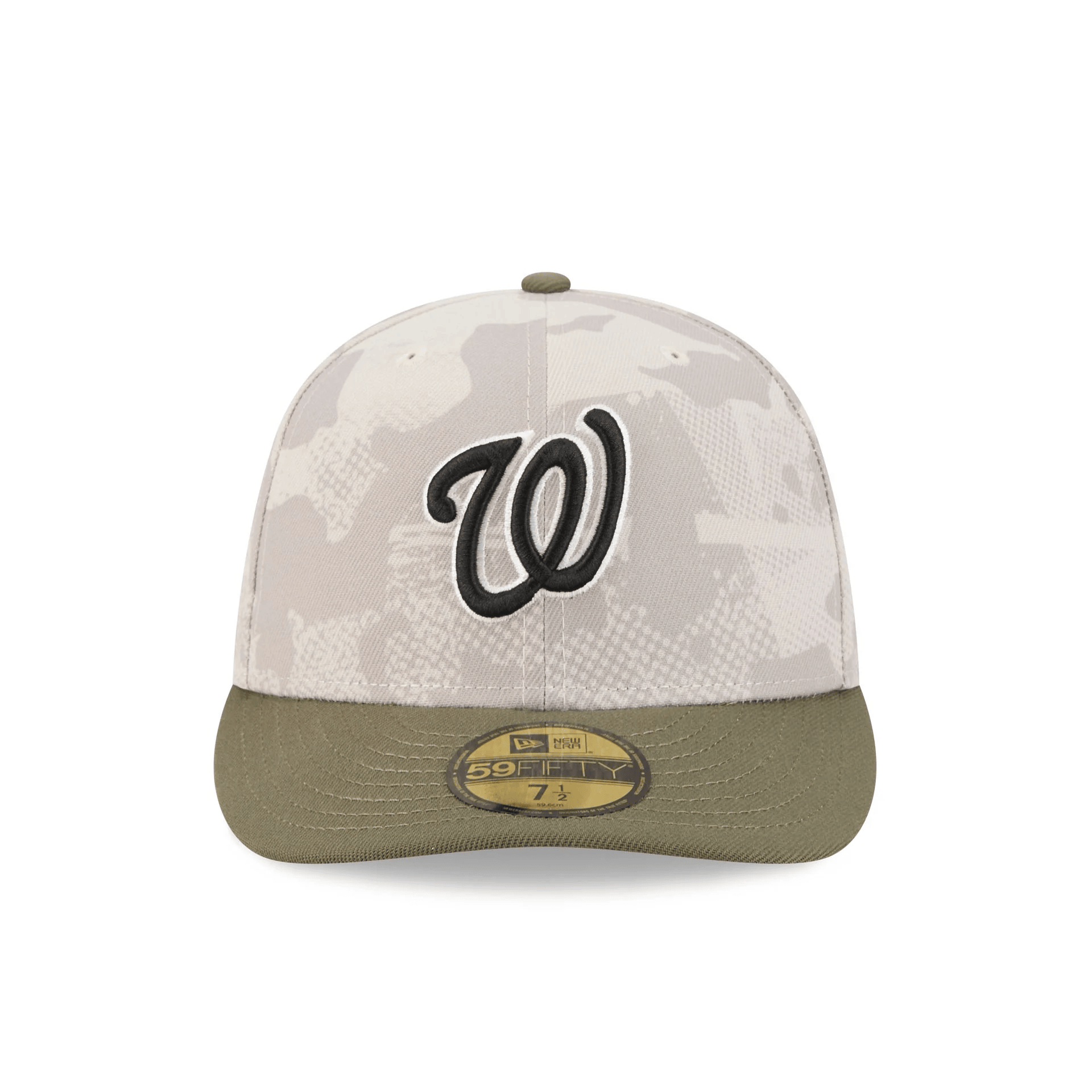 Washington Nationals Camo Hat MLB Armed Forces Day 2025 Hat Merch Stepdad Gifts For Father's Day-1