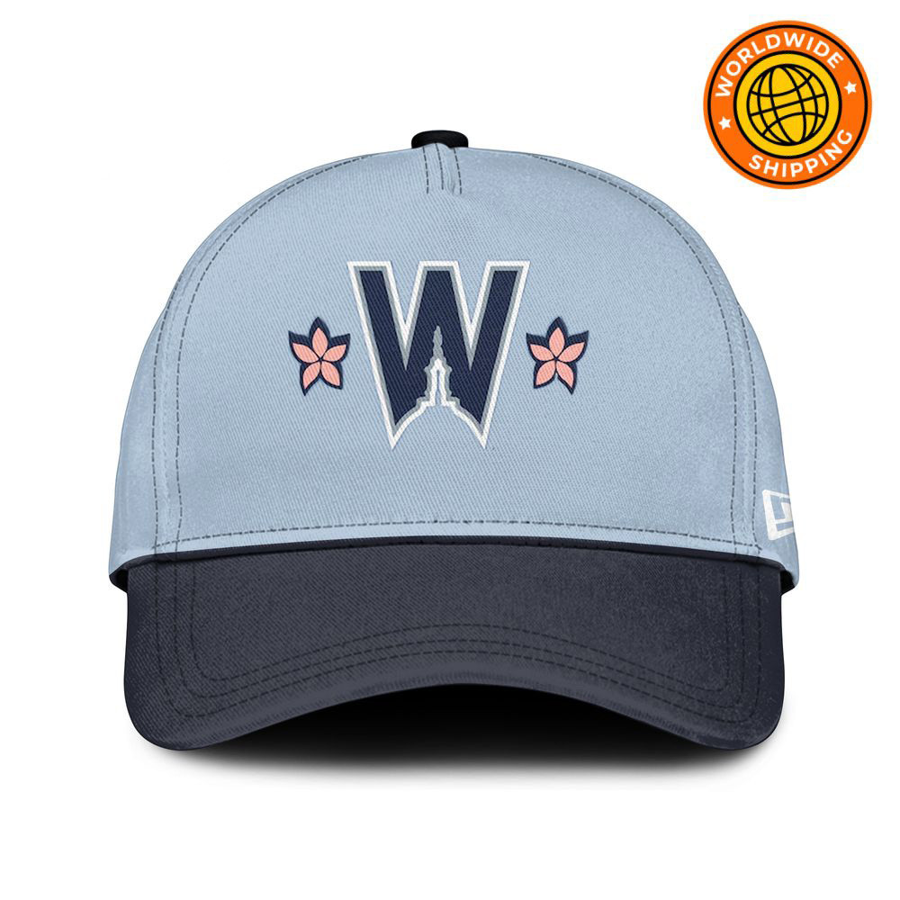 Washington Nationals Nike Blue 2025 City Connect Elite Hat Fathers Day Gifts For Husband-1