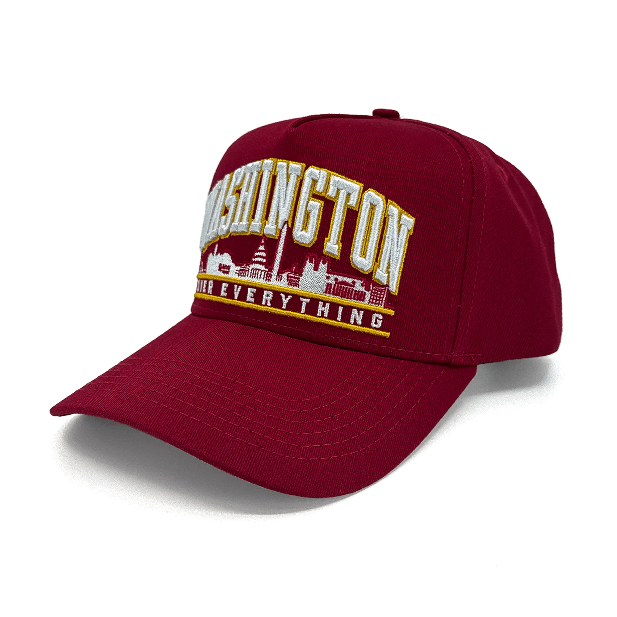 Washington Over Everything Embroidered Hat Washington Merch Father's Day Gifts-1