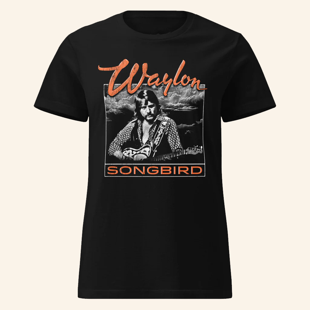 Waylon Merch Songbird Women's T-Shirt Dad Gifts-1