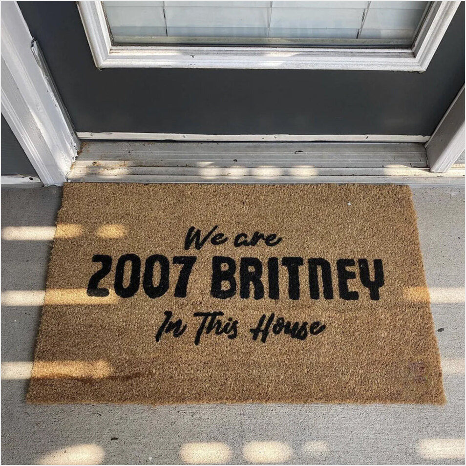 We Are 2007 In This House Doormat Hilarious Door Mats New Home Gift Ideas Gifts For Best Friend-1