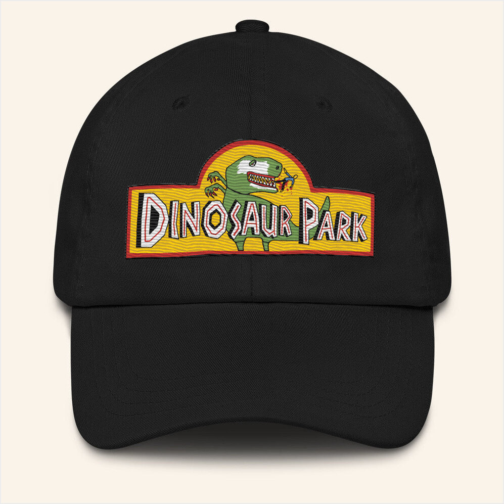 Webworm Merch Dinosaur Park Hat Embroidered Gifts For Friends Birthday Gifts For Brother-1