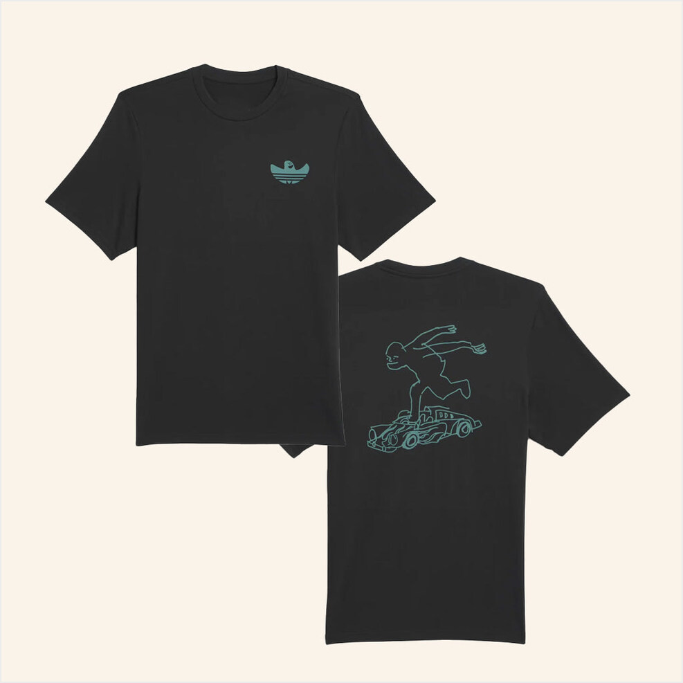 Welcome Leeds Merch Skateboarding Shmoofoil Gonz Speedy Black T-Shirt Him Gifts Gifts For BFF-1