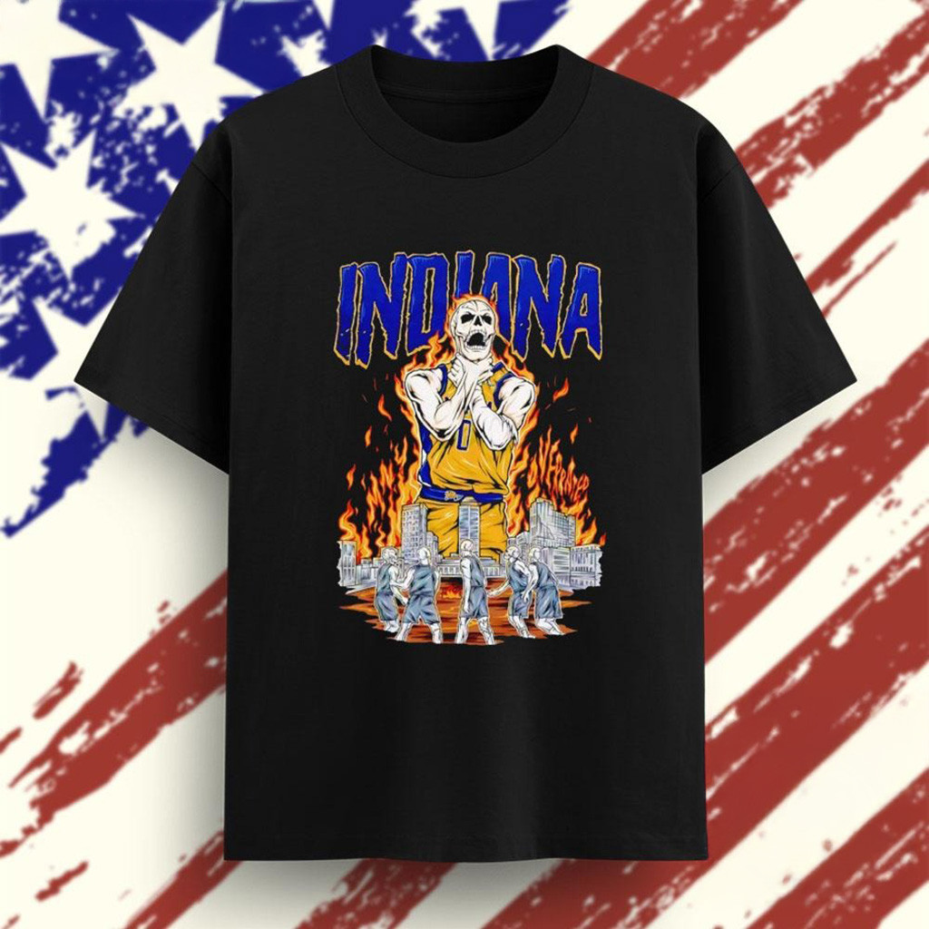 Welcome To Basketball Indiana Pacers Skeleton Player T-Shirt Indiana Pacers Merch-1