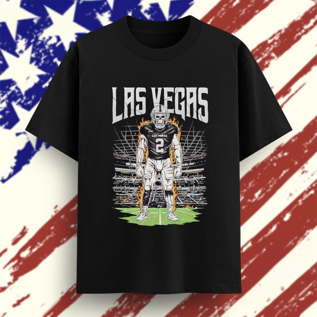 Welcome To Football Las Vegas Raiders Skeleton Player T-Shirt Las Vegas Raiders Merch-1