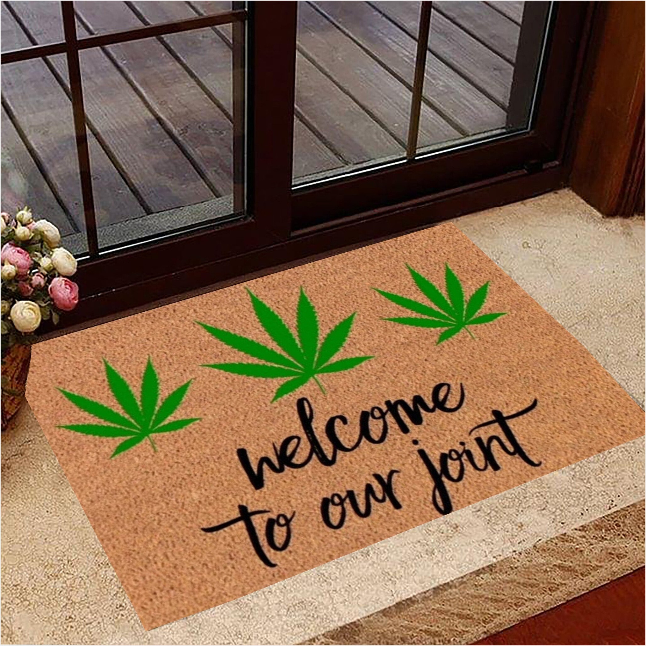 Welcome To Our Joint Doormat Funny Welcome Mat Sayings For Front Door Mat Gifts For Besties-1