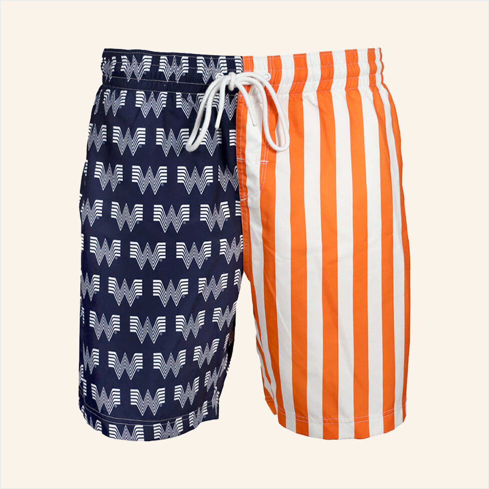Whataburger Merch Whataburger Flag Swim Trunks Birthday Gifts For Him Gifts For Besties-1