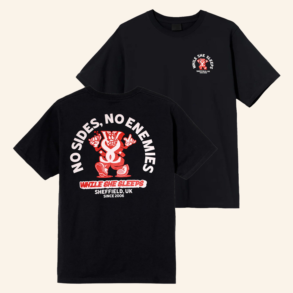 While She Sleeps Merch Mascot T-Shirt Gifts For Besties-1