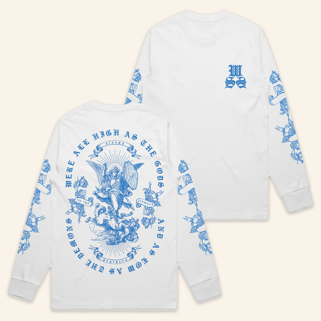 While She Sleeps Merch To The Flowers Long Sleeve T-Shirt Gifts For Besties-1