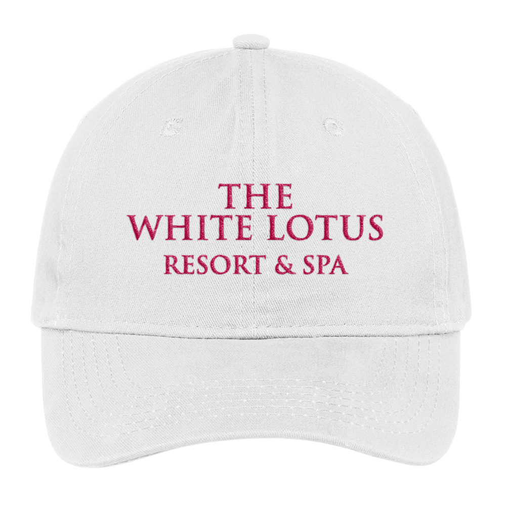 White Lotus Merch The White Lotus Resort And Spa Embroidered Hat Mother's Day Gifts For Wife-1
