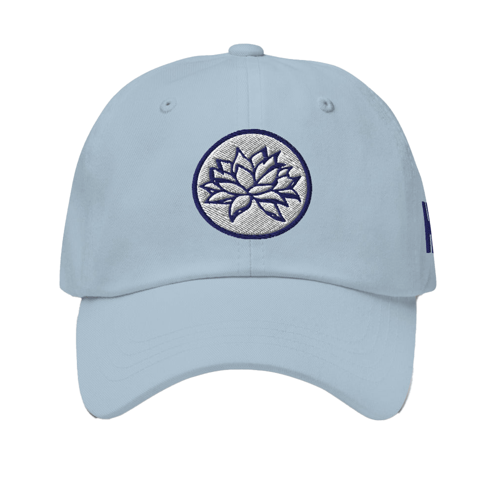 White Lotus Merch White Lotus Embroidered Light Blue Hat Father's Day Gifts For Husband-1