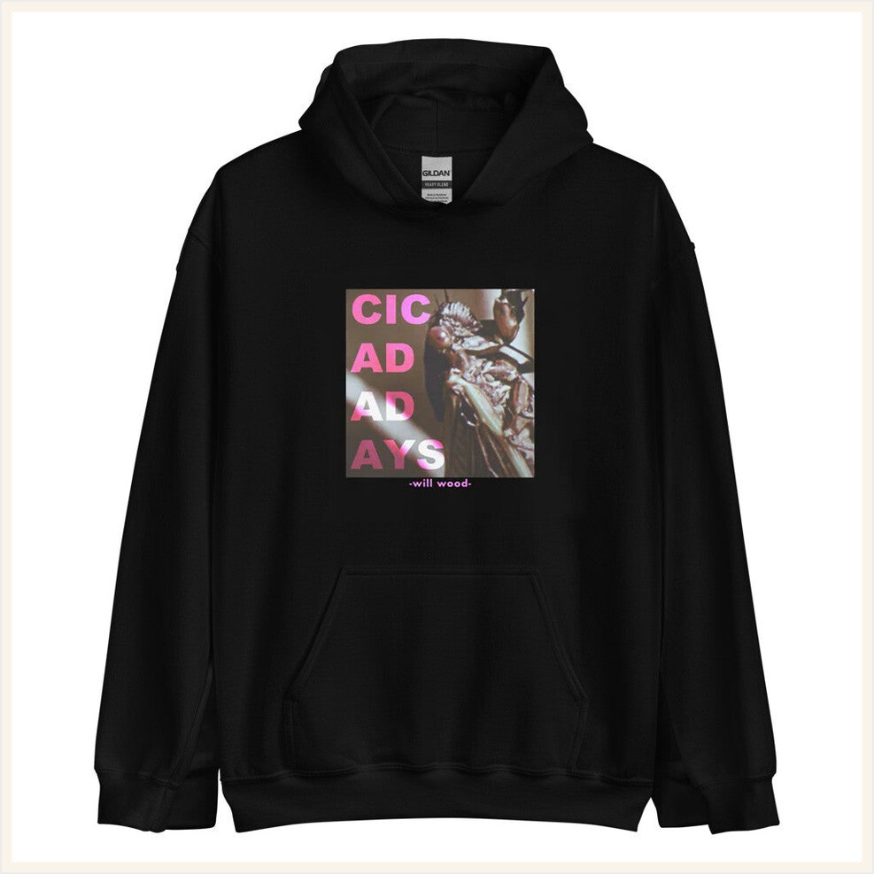 Will Wood Merch Cicada Days Hoodie Birthday Gifts For Music Enthusiasts Gifts For Best Friend-1