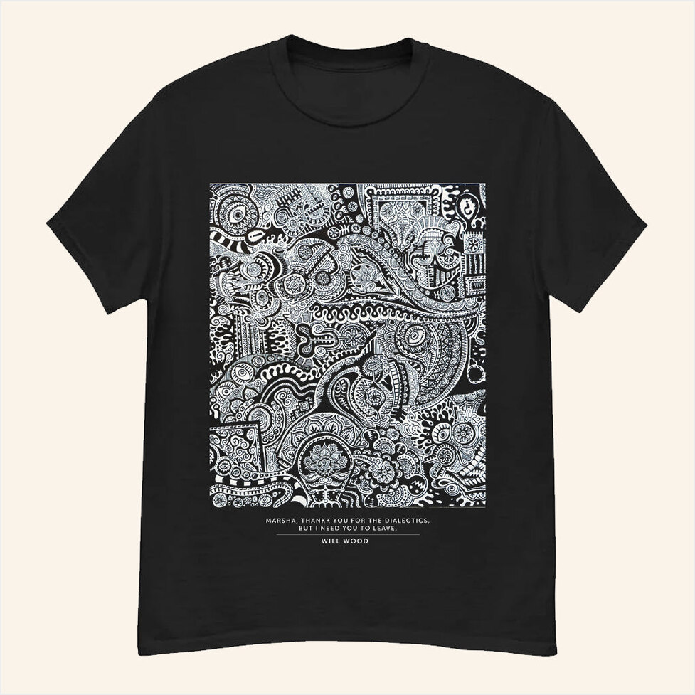 Will Wood Merch Marsha Thankk You T-Shirt Birthday Gifts For Music Lovers Gifts For Besties-1