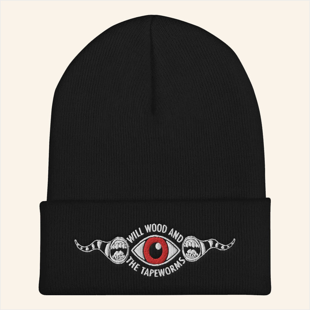 Will Wood Merch Third Eye Beanie Embroidered Birthday Gift Ideas For Fans Gifts For Besties-1